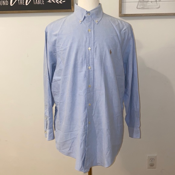 Ralph Lauren Other - Ralph Lauren Mens Classic Fit Long Sleeve Button Down Shirt Size 16 32/33